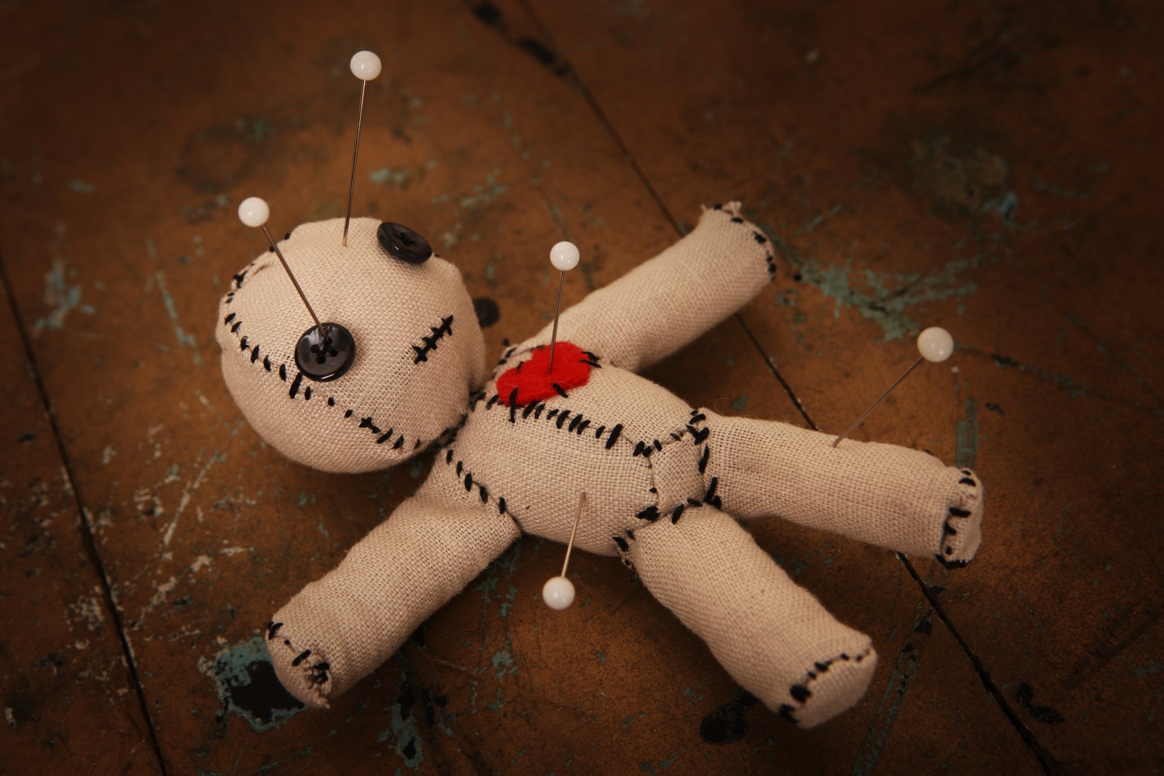 Voodoo Doll with Pins